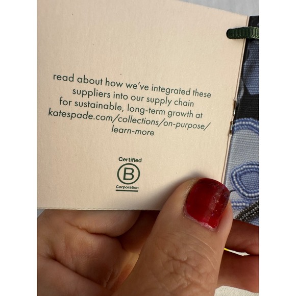 Kate Spade Whatever You Do With Love Floral Cosmetic Pouch Wristlet - Picture 5 of 8